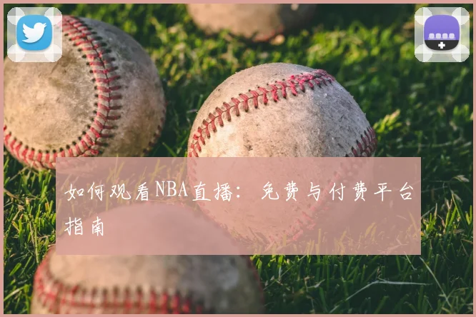 如何观看NBA直播：免费与付费平台指南